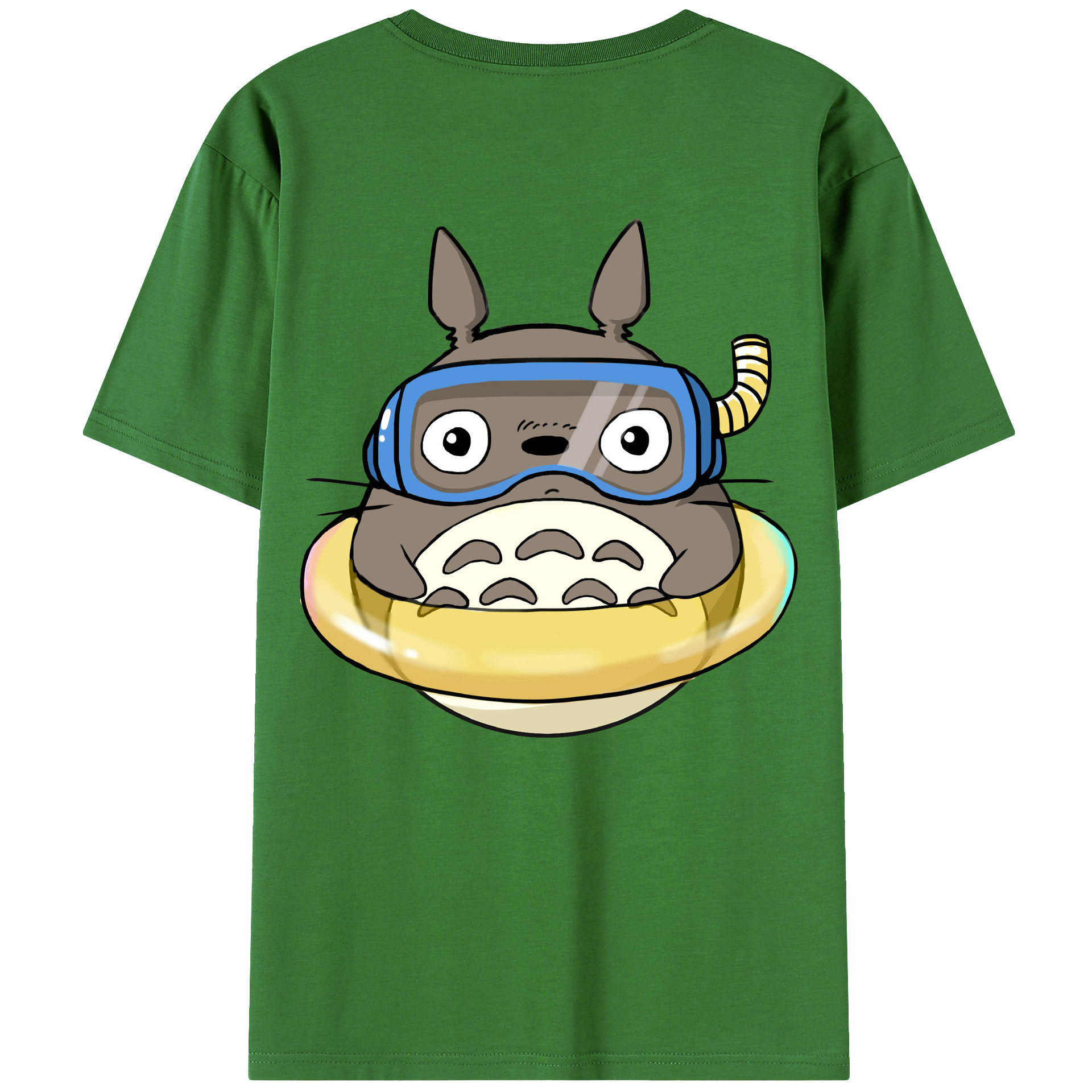 （画像用） となりのトトロ 草壁メイ 草壁サツキ My Neighbor Totoro Satsuki Kusakabe Mei Kusakabe レディース半袖Tシャツ(バックプリント)